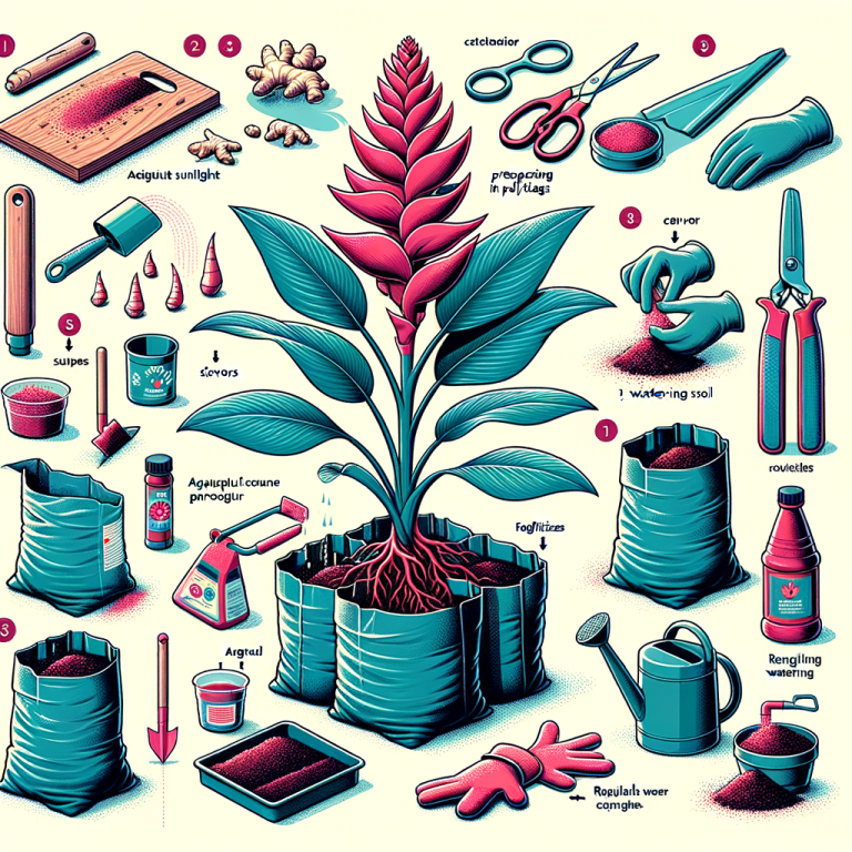 Panduan Praktis Budidaya Jahe Merah dalam Polybag: Sukses untuk Pemula!