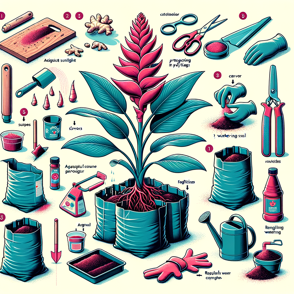 Panduan Praktis Budidaya Jahe Merah dalam Polybag: Sukses untuk Pemula!