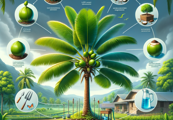 Raih Keuntungan Besar: Tips Mudah Budidaya dan Merawat Pohon Kelapa Muda