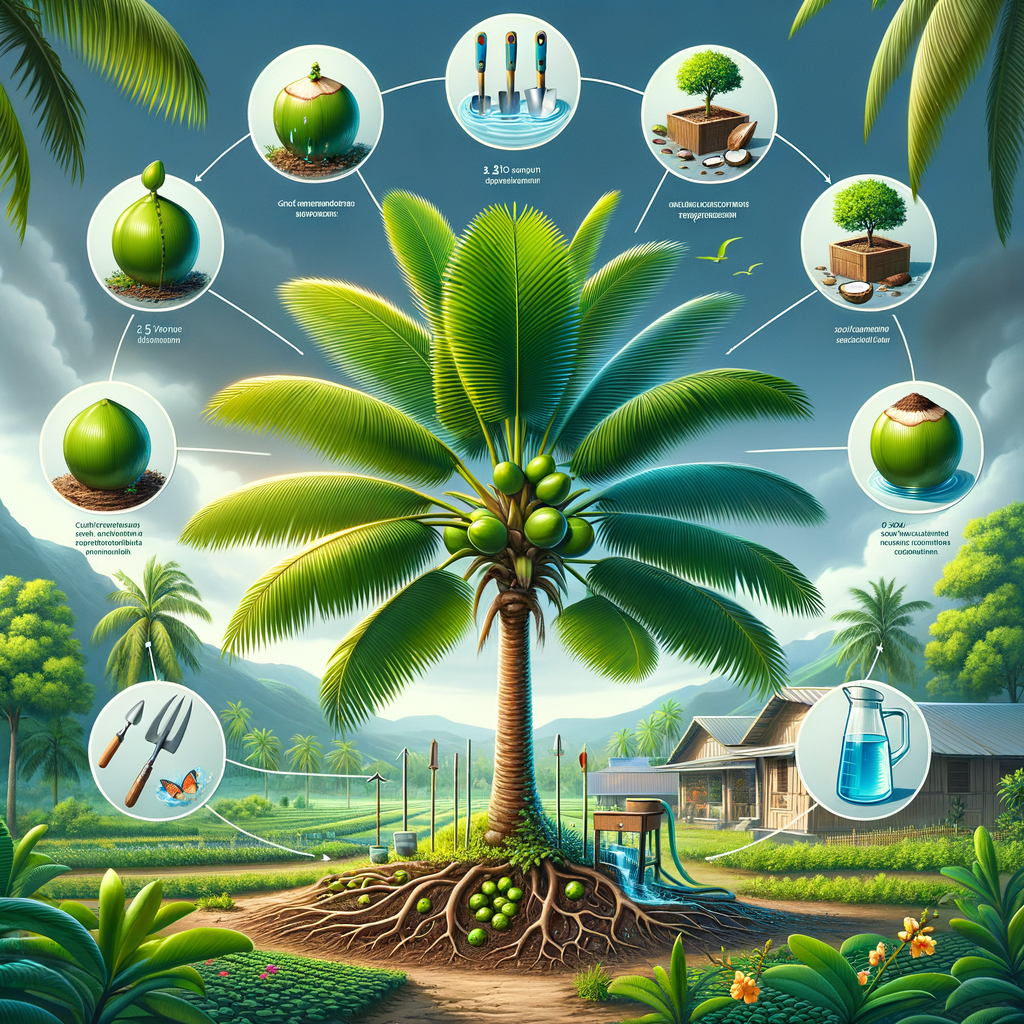 Raih Keuntungan Besar: Tips Mudah Budidaya dan Merawat Pohon Kelapa Muda