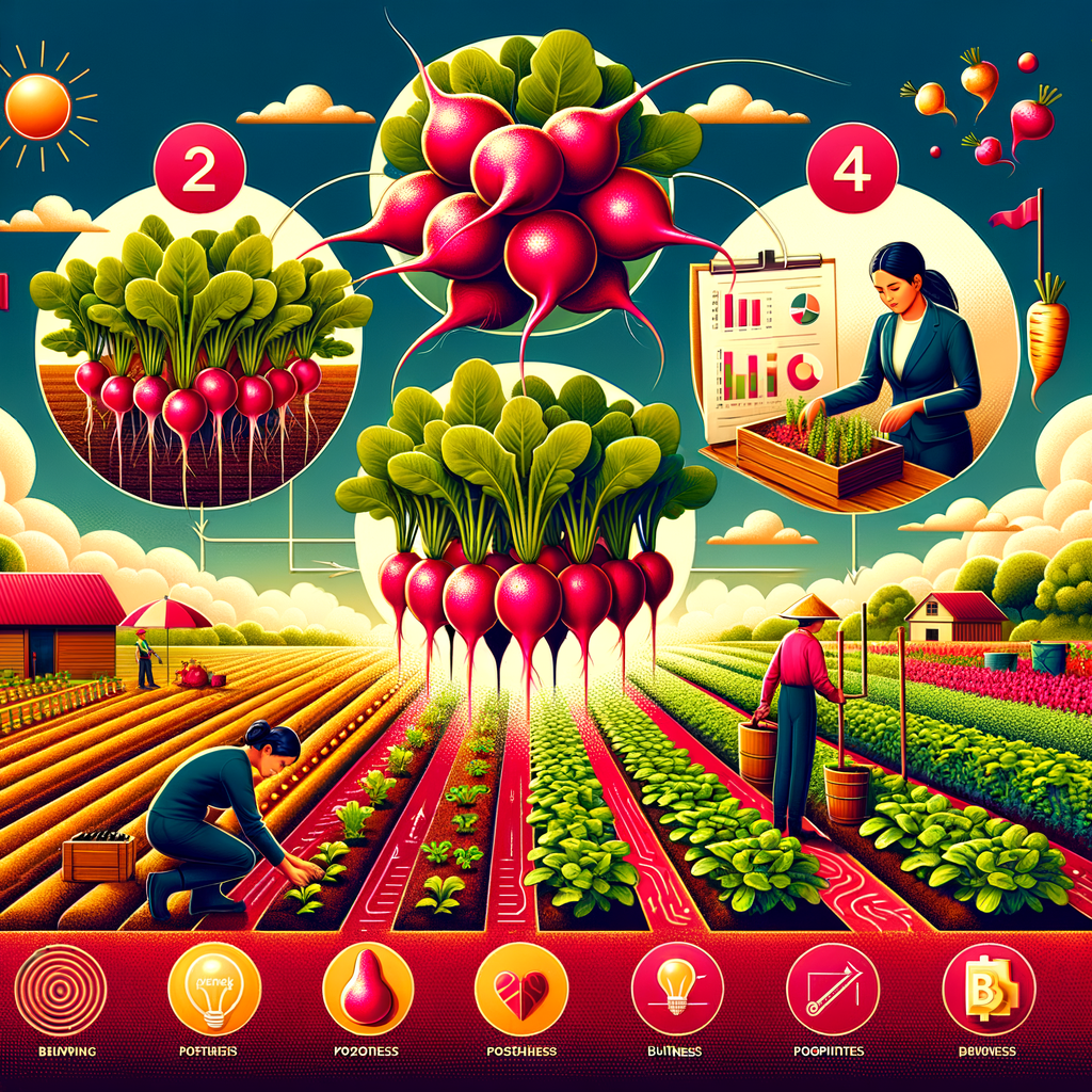 Keberhasilan Budidaya Lobak Merah: Tips dan Peluang Usaha Menjanjikan!