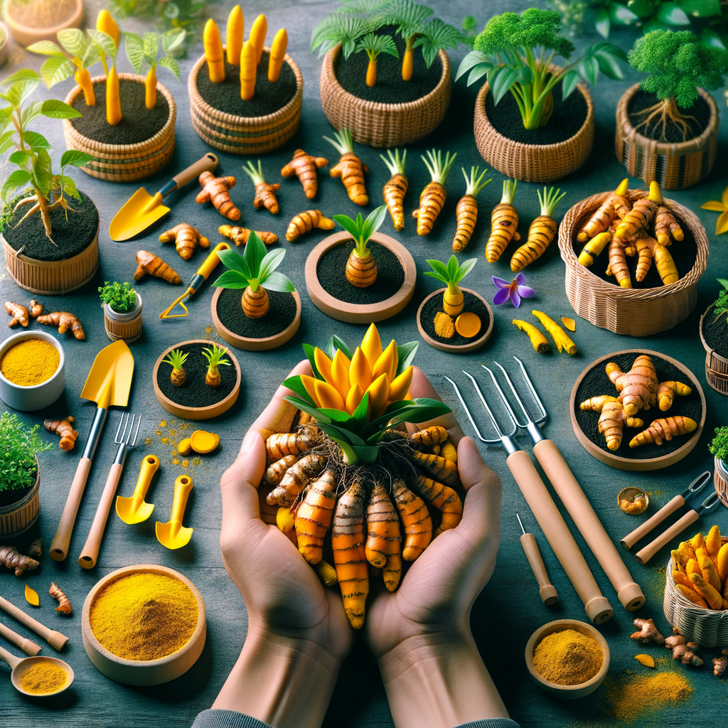 Panen Melimpah! Tips Mudah Budidaya Kunyit Kuning di Rumah untuk Pemula