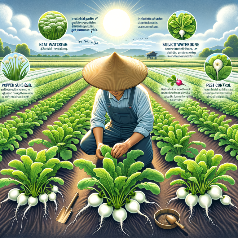 Panduan Ampuh Budidaya Lobak Putih: Tips dan Teknik untuk Panen Melimpah!