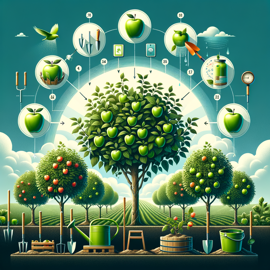 Panduan Budidaya Apel Hijau Berkualitas: Cara Mudah Hasil Optimal!