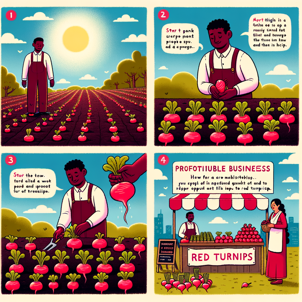 Keberhasilan Budidaya Lobak Merah: Tips dan Peluang Usaha Menjanjikan!